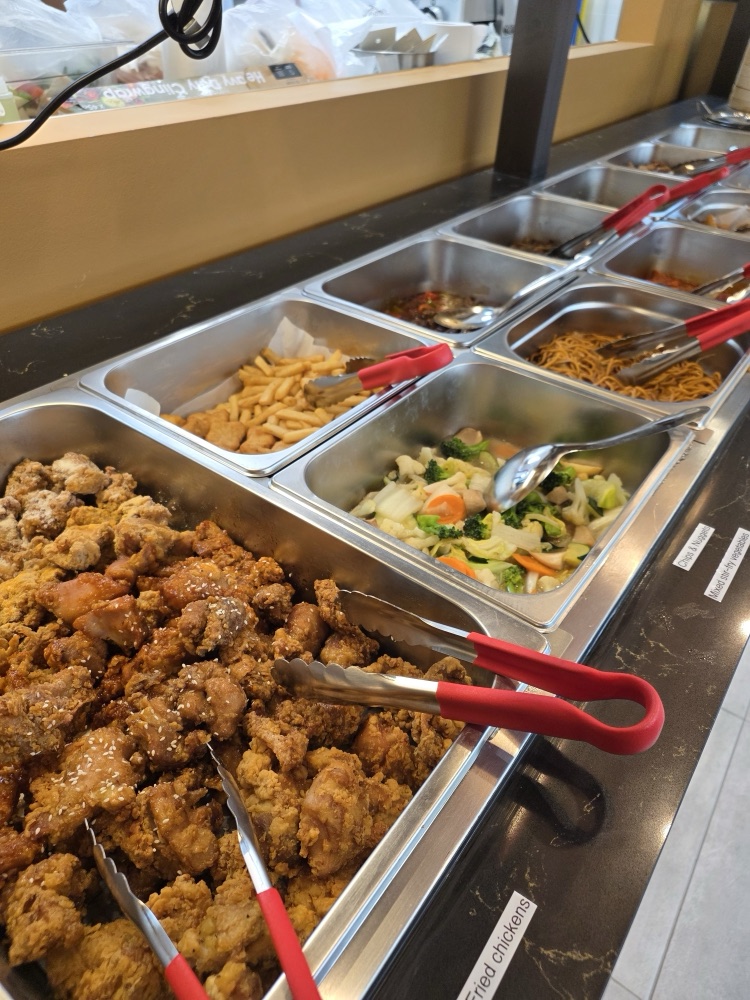 BBQ Town buffet hot food